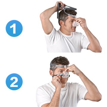 MASKA TWARZOWA CPAP RESMED MIRAGE FX SZERSZY