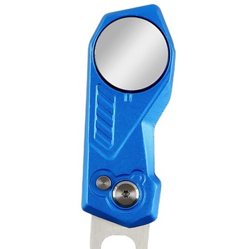 Инструмент Golf Divot Tool Принадлежности для гольфа Ремонт складной вилки Pitch Mark L Golf Blue