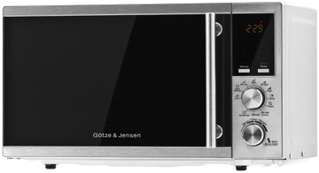 Kuchenka mikrofalowa GOTZE & JENSEN Czarno-srebrny