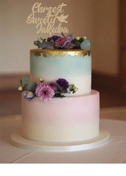 ТОПЕР НА ТОРТ СВЯТОЕ КРЕЩЕНИЕ, ИМЯ ГОЛУБЬ