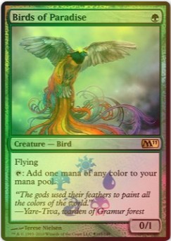 Birds of Paradise FOIL BAB hiszpański stan LP GRAT