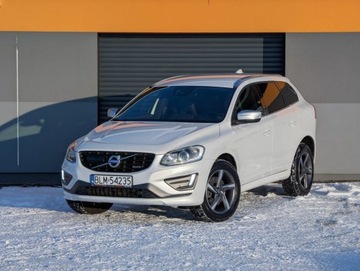 Volvo XC60 I SUV Facelifting 2.0 D4 DRIVE-E 181KM 2014 Volvo XC 60 R-design Navi Alcantara Radar Tempomat Serwis Gwarancja 2.0