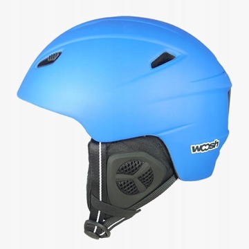 KASK WOOSH MAT BLUE L (59-60CM)+SKI RZEP