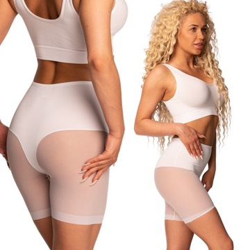 Majtki Z Nogawkami Przeciw Otarciom Ud Modelujące Pantalony Z Nogawką XL