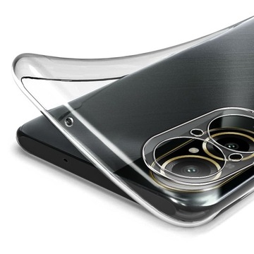 Чехол для Realme C67 4G УСИЛЕННЫЙ ТОНКИЙ КОРПУС НА 360° ПРОЗРАЧНЫЙ ПРОЗРАЧНЫЙ + 9H СТЕКЛО