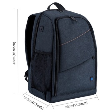 Рюкзак для фотосъемки, сумка для фотоаппарата, объектив, планшет, водонепроницаемый Puluz