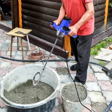 ЭЛЕКТРИЧЕСКАЯ мешалка для лакокрасочных растворов 140мм