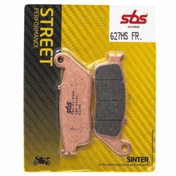 KLOCKI HAMULCOWE SBS METALICZNE PRZÓD YAMAHA WR R / X 125 250 2008-2016