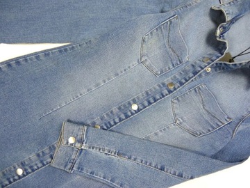 VERO MODA sukienka jeans szmizjerka NEW midi 36