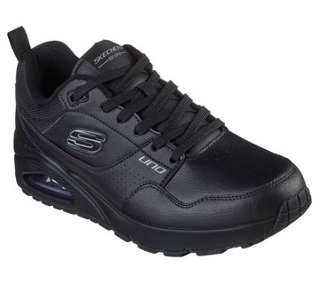 Buty Skechers Uno Suroka 232250-BBK SKÓRZANE SNEAKERSY CIEPŁE NA CO DZIEŃ