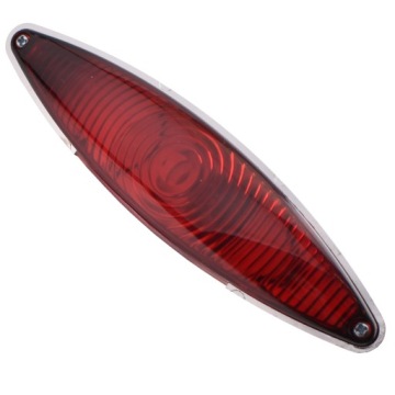 ŚWIATŁO LAMPA TYL OWALNA PLASKA CHOPPER CUSTOM