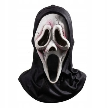 Maska Ghostface krzyk straszny film twarduchnastol