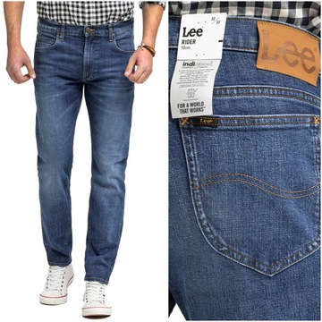 LEE RIDER MĘSKIE SPODNIE JEANSOWE W36 L32