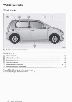 Volkswagen VW Up! Up 2011-2015 Instrukcja Obsługi