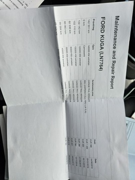 Ford Kuga II 2012 Ford Kuga 2,0 diesel 136KM nawigacja 4x4, zdjęcie 23