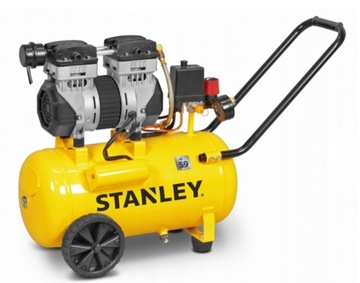 SPRĘŻARKA SILENT BEZOLEJOWA STANLEY 24L 8BAR 59DB