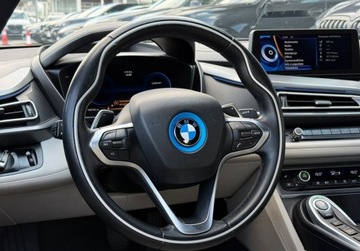 BMW i8 Coupe Elektryczny + R3 1499 362KM 2015 BMW i8 I wlasciciel Polska Gwarancja Bezwypadkowy FVAT23, zdjęcie 16