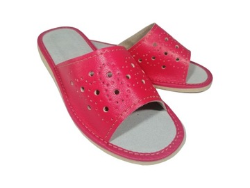 Кожаные ТАПОЧКИ, дешевые домашние тапочки, тапочки