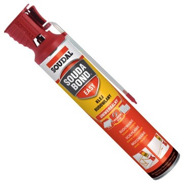 PIANOKLEJ DO STYROPIANU UNIWERSALNY KLEJ BUDOWLANY SOUDABOND SOUDAL 750ml
