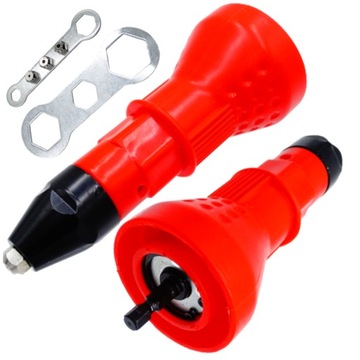Nitownica na wiertarkę wkrętarkę adapter do nitów