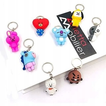 СУМКА-КУЛОН BTS БРЕЛОК 8 ШТ.