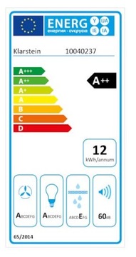 KLARSTEIN КУХОННАЯ ВЫТЯЖКА 90 СМ СВЕТОДИОДНАЯ СВЕТОДИОДНАЯ