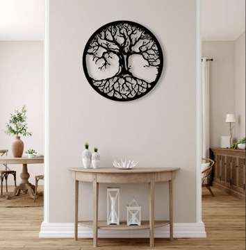 Ажурная картина Настенное украшение Дерево Панно Большое