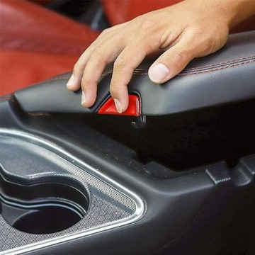 KRYT KNOFLÍKU KONZOLA STŘEDNÍ CHALLENGER 2015-2022 ČERVENÝ