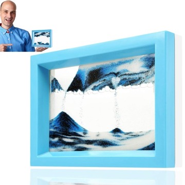 3D Dynamiczny Ruchomy piasek obraz sztuki ozdoby