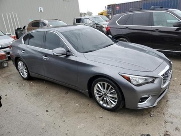 Infiniti Q50 II 2021 Infiniti Q50 2021r., Luxe, od ubezpieczalni 3.0 Benzyna 300KM, zdjęcie 5