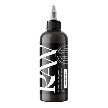 farba RAW PIGMENTS PLATINUM PITCH BLACK 240 ml