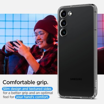 Чехол для Galaxy S23, Spigen Liquid Crystal, чехол