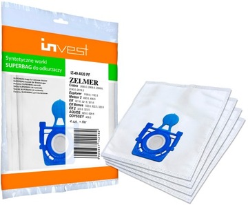 4x WORKI ZELMER BOSCH ODYSSEY METEOR 2 ELF + FILTR