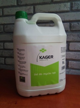 KAGER Żel do mycia rąk BHP 5L EXTRA MOCNY