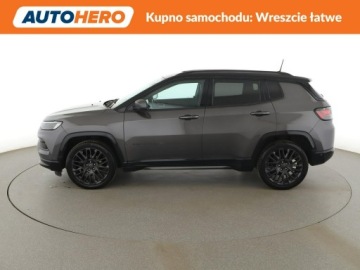 Jeep Compass II SUV Facelifting 1.3 GSE T4 150KM 2021 Jeep Compass automat skóra navi kamera360 grzane, zdjęcie 1