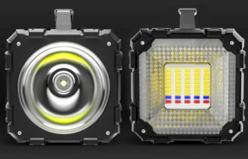 МОЩНЫЙ ПЕРЕЗАРЯЖАЕМЫЙ ФАКЕЛ МНОГОФУНКЦИОНАЛЬНЫЙ POWERBANK ПРОЖЕКТОР USB LED CREE