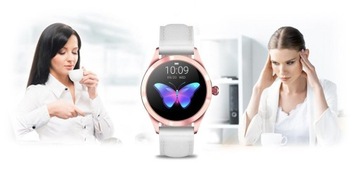 ZEGAREK SMARTWATCH G.ROSSI DLA DZIEWCZYNKI PREZENT NA KOMUNIĘ + TOREBKA