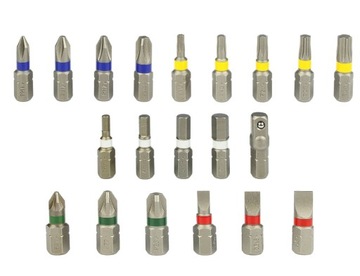 НАБОР ИЗ 27 БИТ, ГОЛОВОК + ТРЕЩОТКА BOSCH