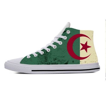 espadryle Gorąca algieria algierska flaga patrioty