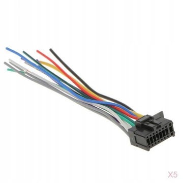 5 szt. 16-pinowy kabel z wtyczką samochodową do