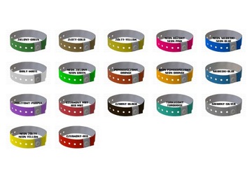 Браслет медицинский виниловый идентификационный 100 шт.