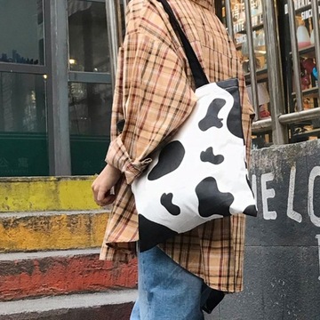 Płócienna torba materiałowa Torebki Torba na zakupy Mleko