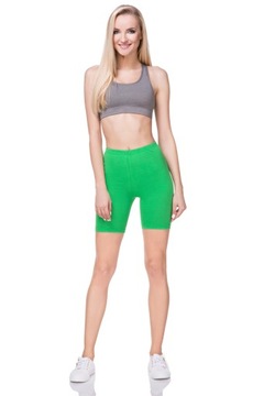 LEGGINSY 1/2 KOLARKI DAMSKIE KRÓTKIE GETRY LK- XL