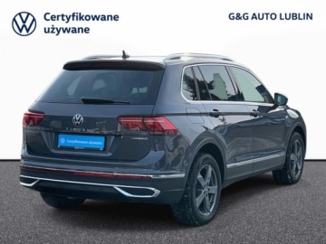 Volkswagen Tiguan II SUV Plug-in 1.4 TSI e-HYBRID 245KM 2022 Volkswagen Tiguan Tiguan 1.4 TSI Plug In DSG Highline LED Matrix Hak AsoFV, zdjęcie 5