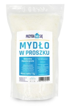 PŁATKI MYDLANE mydło w proszku NATURALNE 1kg