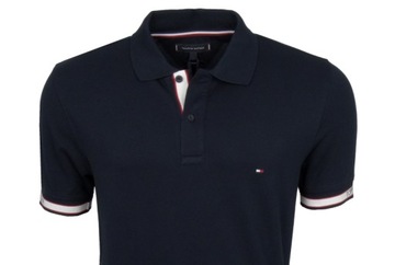 TOMMY HILFIGER polo męskie, granatowe, S