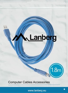 PRZEDŁUŻKA PORTU USB 3.0 PRZEDŁUŻACZ A/A 1,8m GOLD