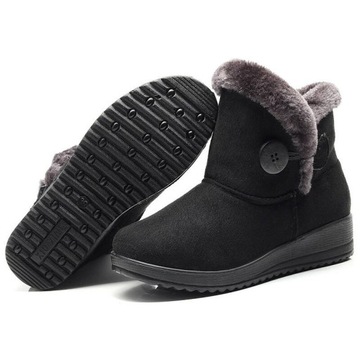 DAMSKIE ZIMOWE CIEPŁE BUTY OUTDOOROWE BUTY ŚNIEŻNE ROZ 35-44