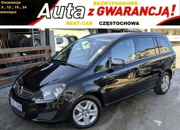 Opel Zafira B 1.6 Twinport ecoFLEX 115KM 2011 Opel Zafira 1.6i 116PS OPŁACONY Bezwypadkowy