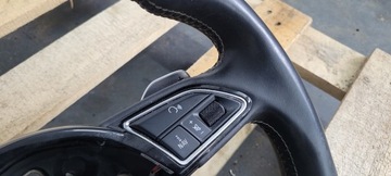 S4 B8 ЛИФТ РУЛЕВОГО КОЛЕСА С ОБРЕЗКОЙ КОЖИ ХРОМ SLINE A4 B8 S5